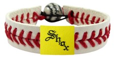WICHITA STATE SHOCKERS CWS NCAA BASEBALL BRACELET LEATHER NEW