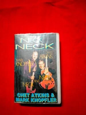 Chet Atkins Mark Knopfler  Neck And Neck RARE Cassette tape INDIA Clamshell - Image 1 of 4