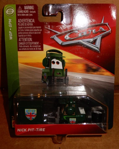 Disney Pixar Cars WGP Nick Pit-Tire 2018 Mattel New FREE US SHIPPING Cover