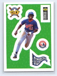 1997 Collector's Choice #NNO Vladimir Guerrero Sr. Stick'Ums Retail MT/NRMT