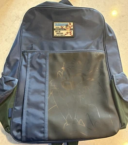 Taz Looney Tunes Six Flags Vintage Backpack Blue Green Adjustable - Picture 1 of 9