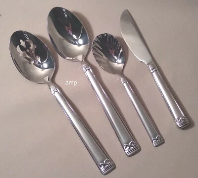 Reed & Barton Stainless Central Park Completer Set NEW! - Image 1 of 2