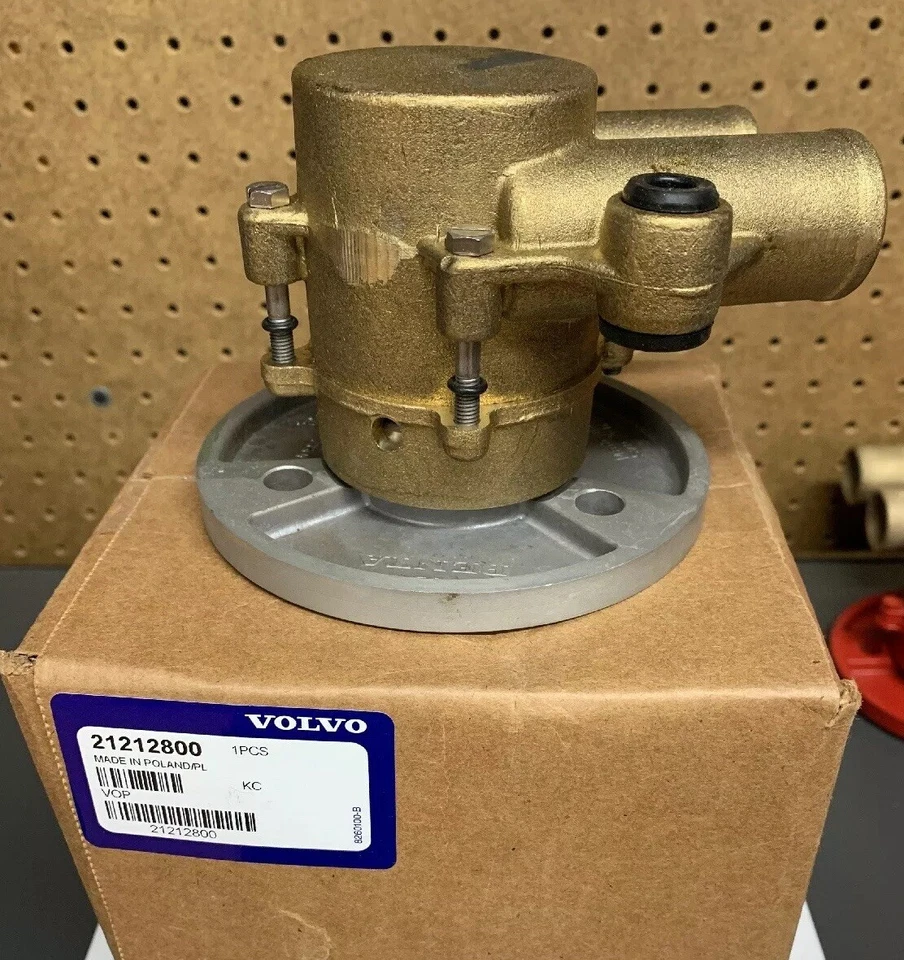 Volvo Penta Stern Drive OEM Raw Sea Water Circulation Pump 21212800 8.1l V8