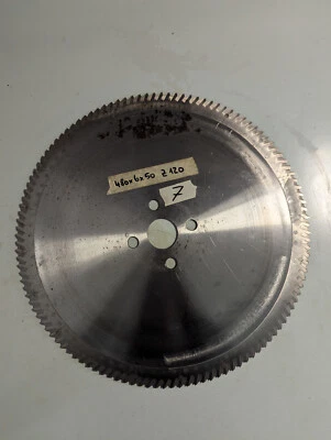 Segmentkreissägeblatt 480x6,0x50 mm 120 Zähne Sägeblatt Segment HSS - Bild 1 von 3