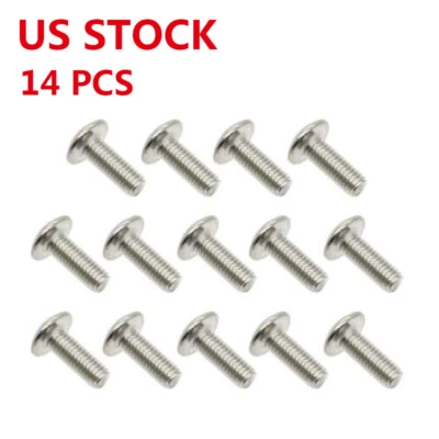 14x Fender Bolt Screws For Yamaha Banshee 350 Blaster Warrior Raptor YFZ450 US Foto 1 de 4