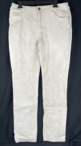 Chicos Jeans Women's Size 1.5T So Slimming White Stretch Performance Modern