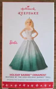 Hallmark Keepsake Holiday Barbie Ornament 2016 - NEU - Bild 1 von 4