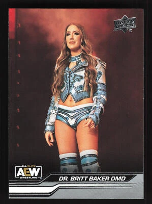 2024 Upper Deck AEW #26 Dr. Britt Baker DMD - Image 1 of 2