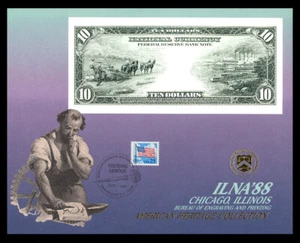 TARJETA DE RECUERDO B119/NSC43 1988 ILNA, CHICAGO - VC CXL'D - Imagen 1 de 2
