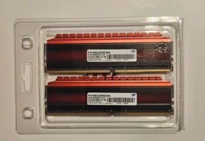 Patriot Viper 8GB RAM (2x4GB) DDR4-3000 Desktop SDRAM PV48G300C6K - Picture 1 of 2