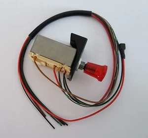 Warnblinkanlage Warnblinker 1, 2  Zweikreis 12V Warnblinkschalter für Oldtimer  - Bild 1 von 1