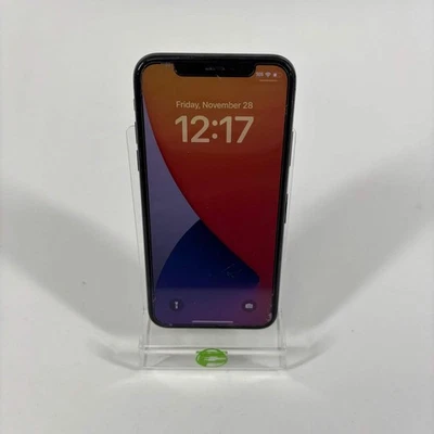 Unlocked Apple iPhone X 256GB 16.7.2 Space Gray MQAM2LL/A - Image 1 of 4