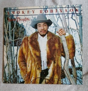 Smokey Robinson 'Warm Thoughts' 12" Vinyl LP v.g.+ - Picture 1 of 8