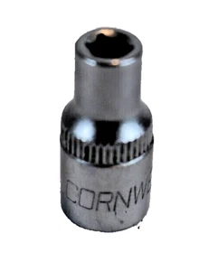 Cornwell Tools E6 TORX Inverted shallow socket 1/4" Drive Chrome USA - Bild 1 von 6