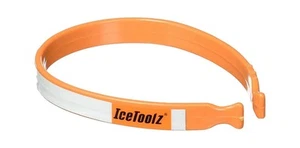 ICETOOLZ Satz Befestigungsringe für Hosen mit Reflektor in Orange - ICETOOLZ - Picture 1 of 1