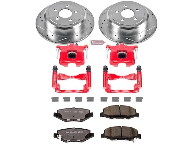 Pastilha de freio traseira e kit de rotor para 2008-2012 Jeep Liberty 2009 2010 2011 KG194CY - Imagem 1 de 1