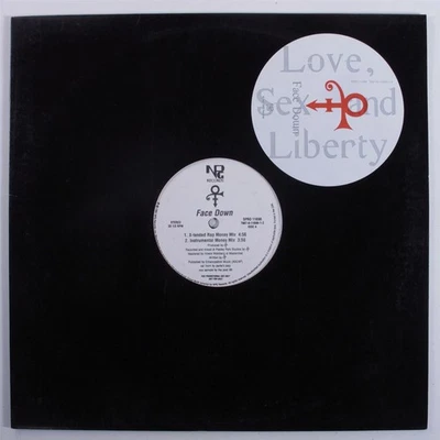 PRINCE Face Down NPG 12" VG++ promo HEAR - Image 1 of 3