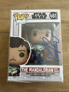 The Mandalorian with Grogu 461 Funko Signed By Pedro Pascal w/COA - Picture 1 of 6