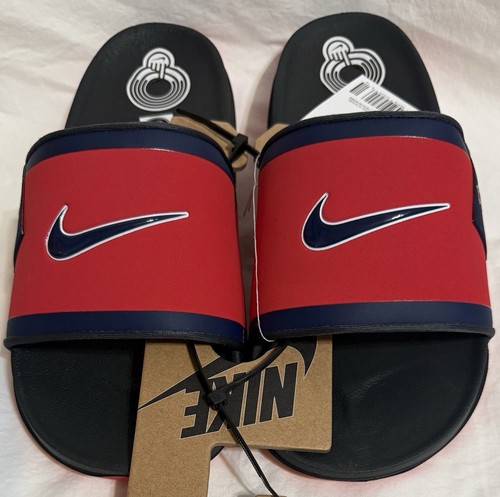 Nike MLB Los Angeles Angels Offcourt Slide FN2649 600 Rosso Nero Uomo Taglia:8