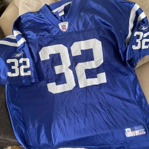 Reebok NFL Indianapolis Colts James 32#1 Blue Jersey Size 2XL - Foto 1 di 7