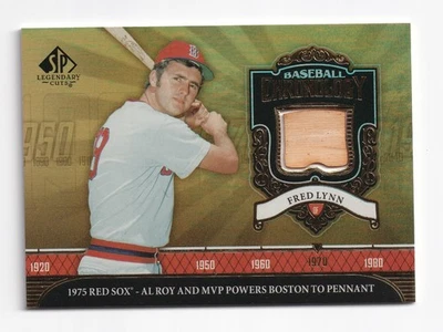 2006 SP Legendary Cuts Baseball Chronology Materials Bat Relic #BC-FL: FRED LYNN - Image 1 of 2
