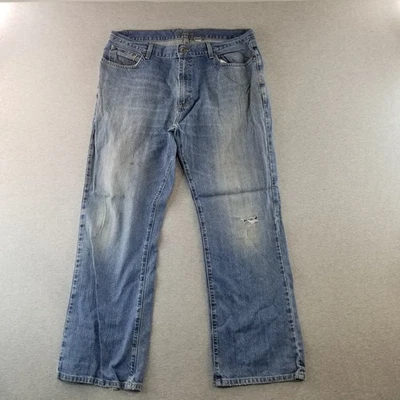 Apt. 9 Jeans Para Hombre Talla 36x30 De Colección Lavado Med 100% Algodón Normcore Buena Calidad Foto 1 de 4