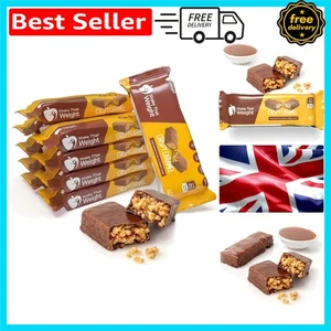 Satisfy Your Cravings with 10 Crispy Caramel Bars - Low Calorie & High Fiber - Picture 1 of 4