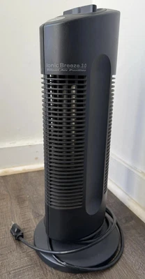 Sharper Image Ionic Breeze 3.0 Silent Air Purifier SI397 Black Tested Working - Image 1 of 4