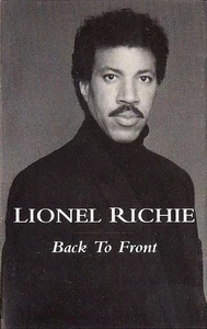Lionel Richie Back To Front cassette UK Motown 1992 cassette clear shell with - Picture 1 of 11