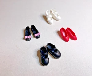 Licca Blythe Japan Barbie flache Schuhe Konvolut passt anderen Modepuppen Klonen - Bild 1 von 5