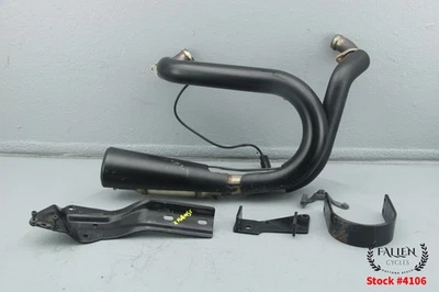 2018 Harley Street 500 排气管 + 安装支架组件 #4106 — 第 1/4 张图片