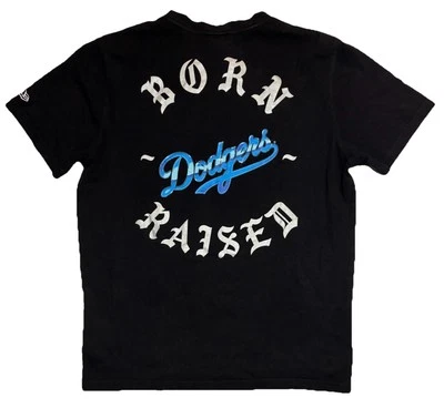 Эксклюзивная рубашка New Era Born X Raised Los Angeles Dodgers 3M 2020 редкая Gem мужская L - Изображение 1 из 4