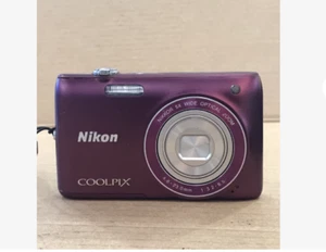 Nikon COOLPIX S4100 14.0MP Digital Camera Plum Excellent w/Batt & Case Tested - Picture 1 of 10