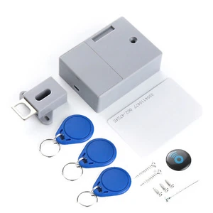 Schrank Schublade SmartLock unsichtbar Digitalschloss Batterie IC Karte Sensor N8H9 - Bild 1 von 11