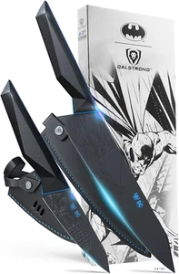 Knife Set-2Pc-Batman™ DC Licensed Edition-8" Chef Knife 3.75" Paring Knife-7Cr17 - Picture 1 of 12