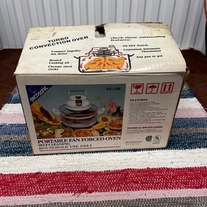 NEW Vintage DecoSonic Turbo Convection Oven Fan-Forced Roast Bake Grill AF-209 - Picture 1 of 6