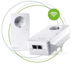 Marchand: devolo Magic 1 Kit Débutant Wifi 2 1 2 2 Adaptateur 1200Mbps + Mwst. - Photo 1/2