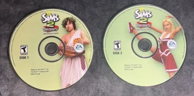 The Sims 2 University Expansion Pack (PC, 2006) No Case or Manual - Image 1 of 2