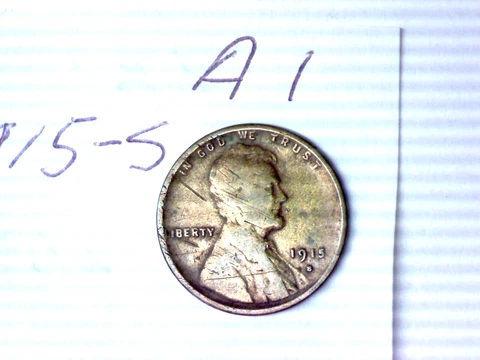 1915 S LINCOLN WHEAT CENT LOT # A1 Cover