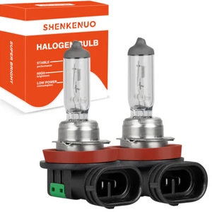 H11 H8 H9 LED Headlight Kit High Low Beam Bulbs Super Bright 3400K Xenon White - Picture 1 of 9