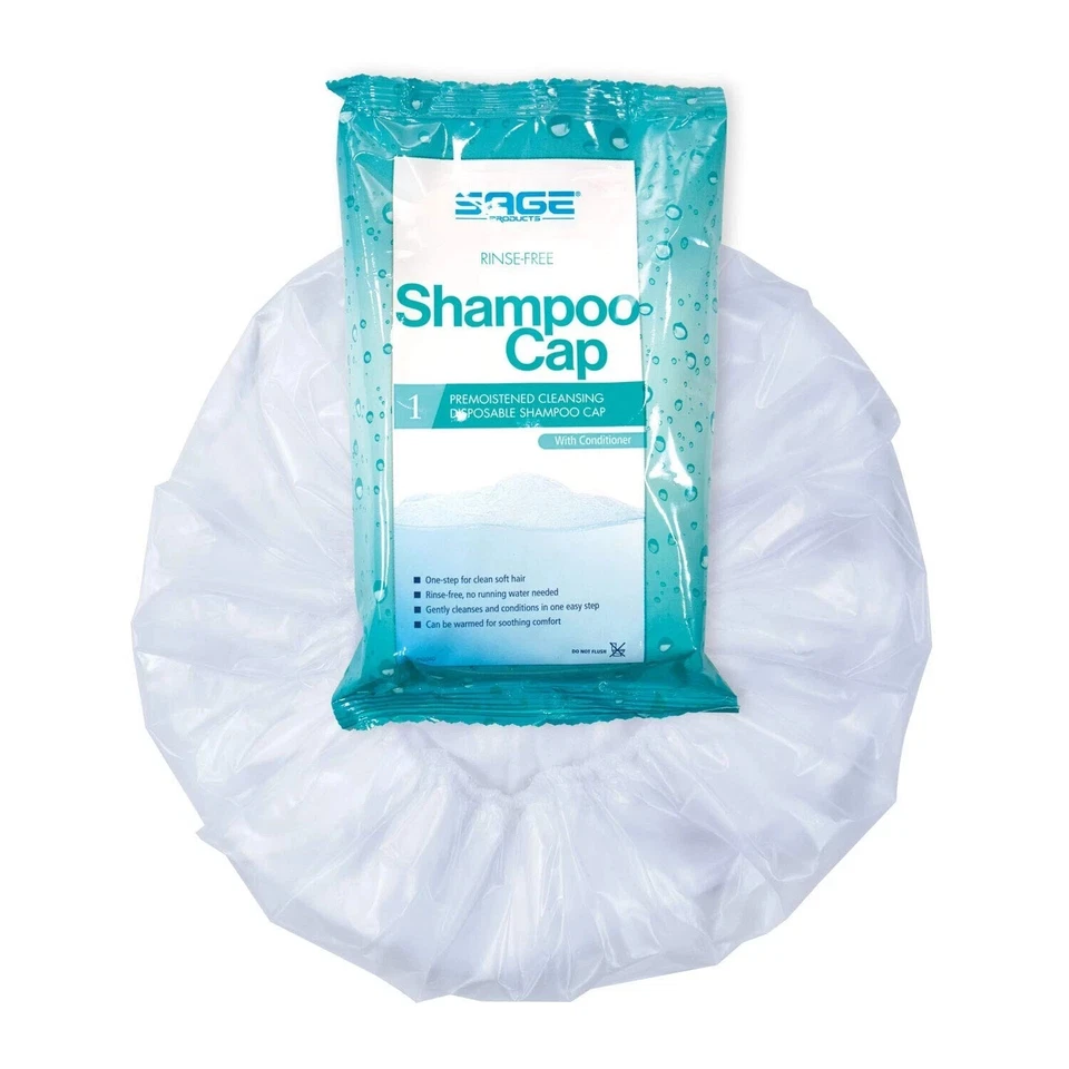 SM SAGE Comfort Rinse-Disposable free Shampoo Cap - Image 1 of 1