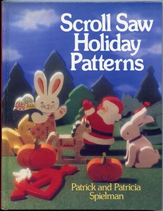 Scroll Saw Holiday Patterns Book - HB - By Patrick and Patricia Spielman - 1991 - Picture 1 of 7