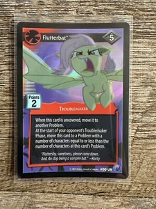 2014 Canterlot Nights, My Little Pony CCG, Flutterbat, Ultra Rare Foil #00. - Picture 1 of 2