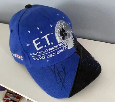 Authentic Kevin Harvick Autograph 20th E.T. The Extra Terrestrial Hat NASCAR Vtg - Image 1 of 4
