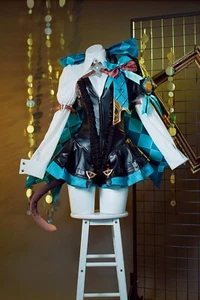 Hot Gmaes Anime New Girl  Lynette Cosplay Costume Dresses Halloween Suit Uniform - Picture 1 of 14