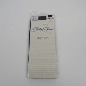 Silky Sheer By TKO  Navy Blue Knee Highs 2 pair per pack fits 8.5 - 11 - Picture 1 of 5