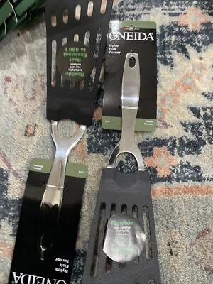 2 X Oneida Nylon Fish Turner Heat Resistant To 400 Flexible Dishwasher Safe - Image 1 of 4