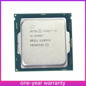 i5-6400T Intel Core 2.2GHz 4-core (2.8 Turbo) 6MB 8GT/s SR2L1 LGA 1151 CPU - Picture 1 of 4