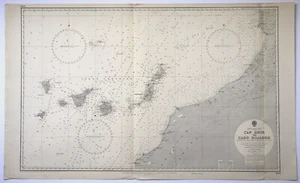 Chart "Africa-West Coast Cap Ghir to Cabo Bojador" (Canary Islands) Coghlan,1965 - Picture 1 of 16