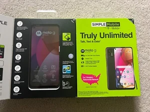 Motorola moto g STYLUS Simple Mobile smart phone 128GB, 48MP Camera - Picture 1 of 1